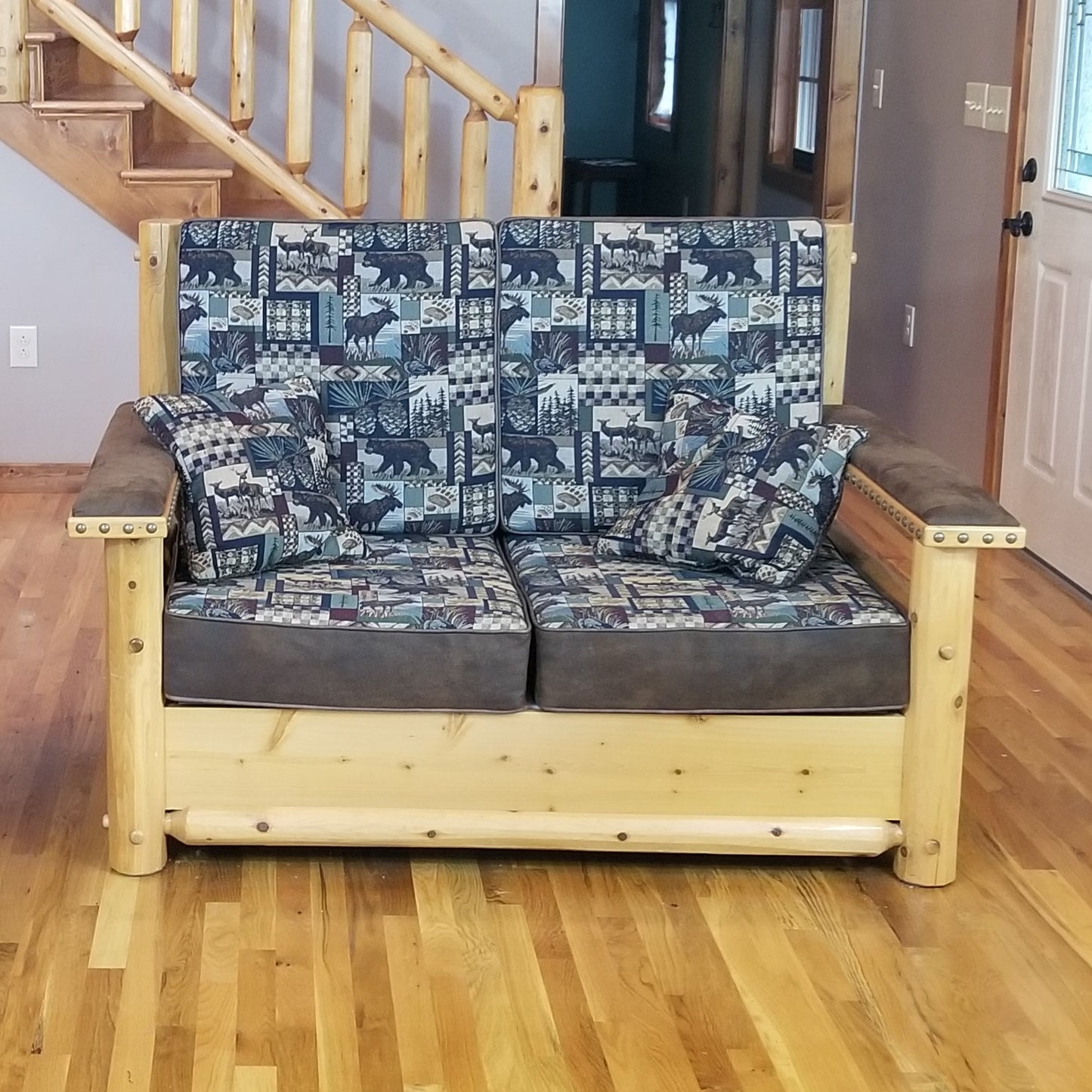 Vision Series Log Loveseat