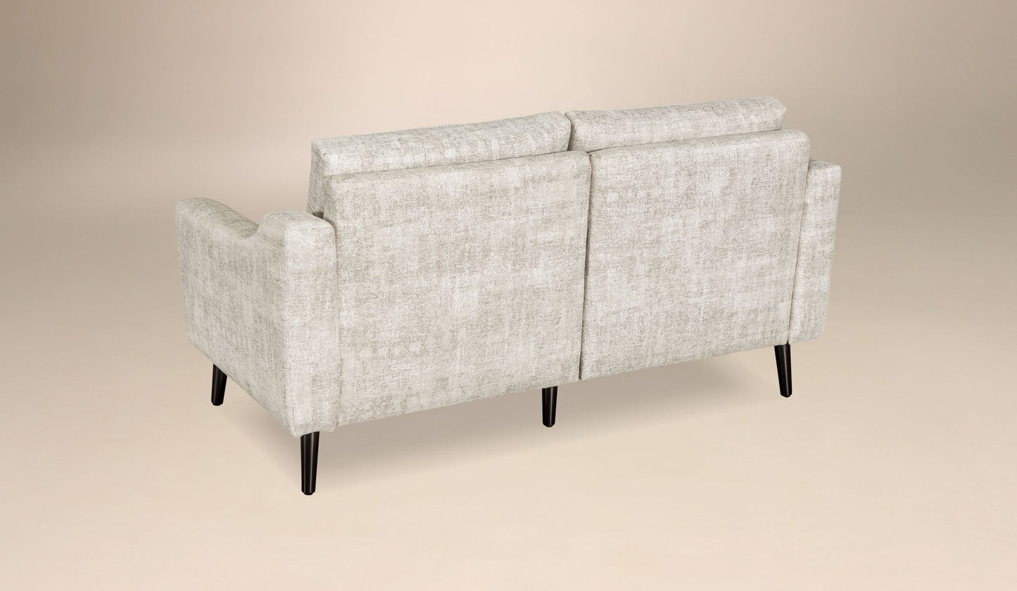 Serene Loveseat Tear Drop Arm