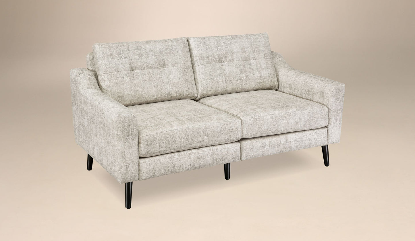 Serene Loveseat Tear Drop Arm