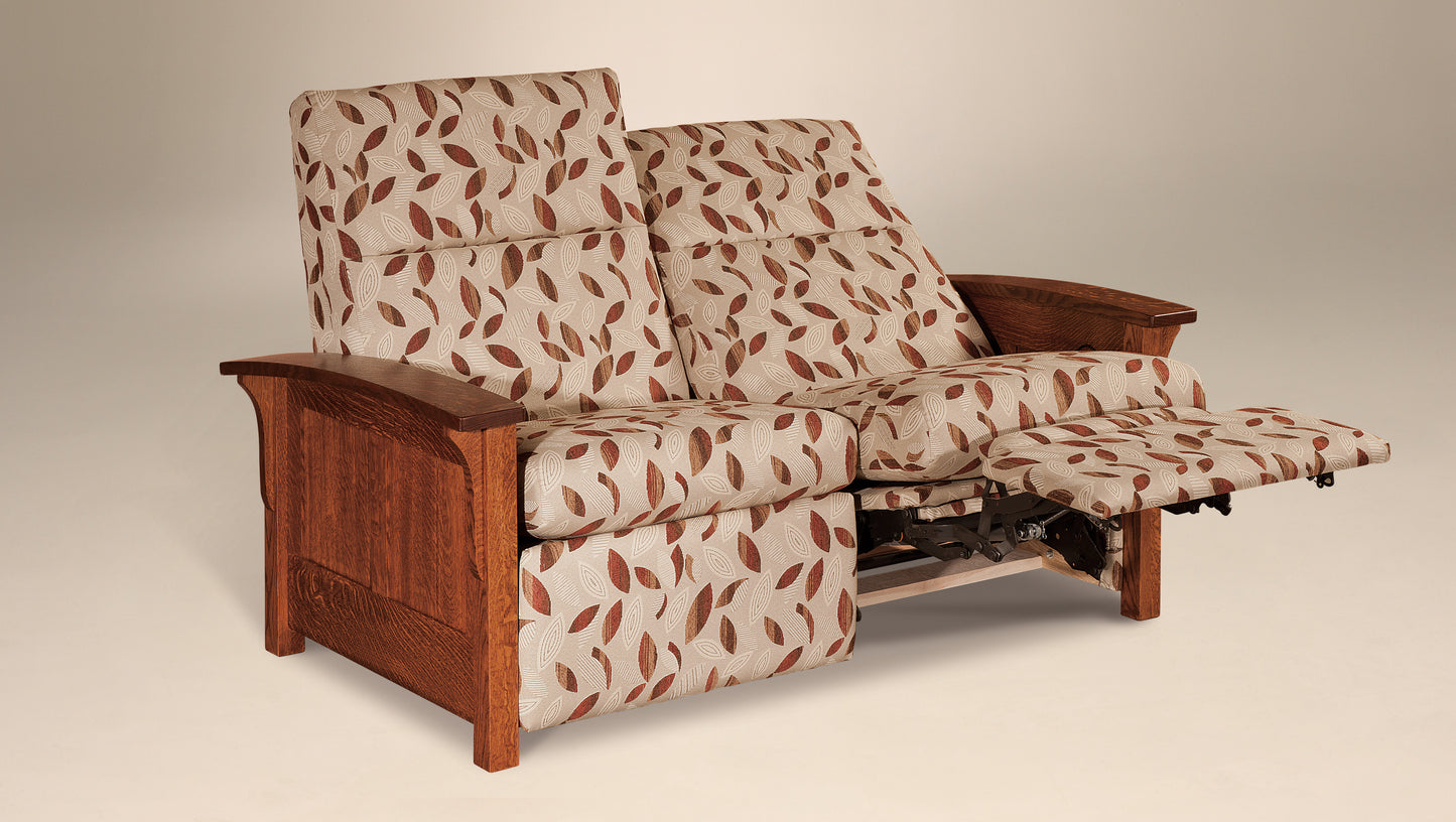 Skyline Panel Loveseat Recliner