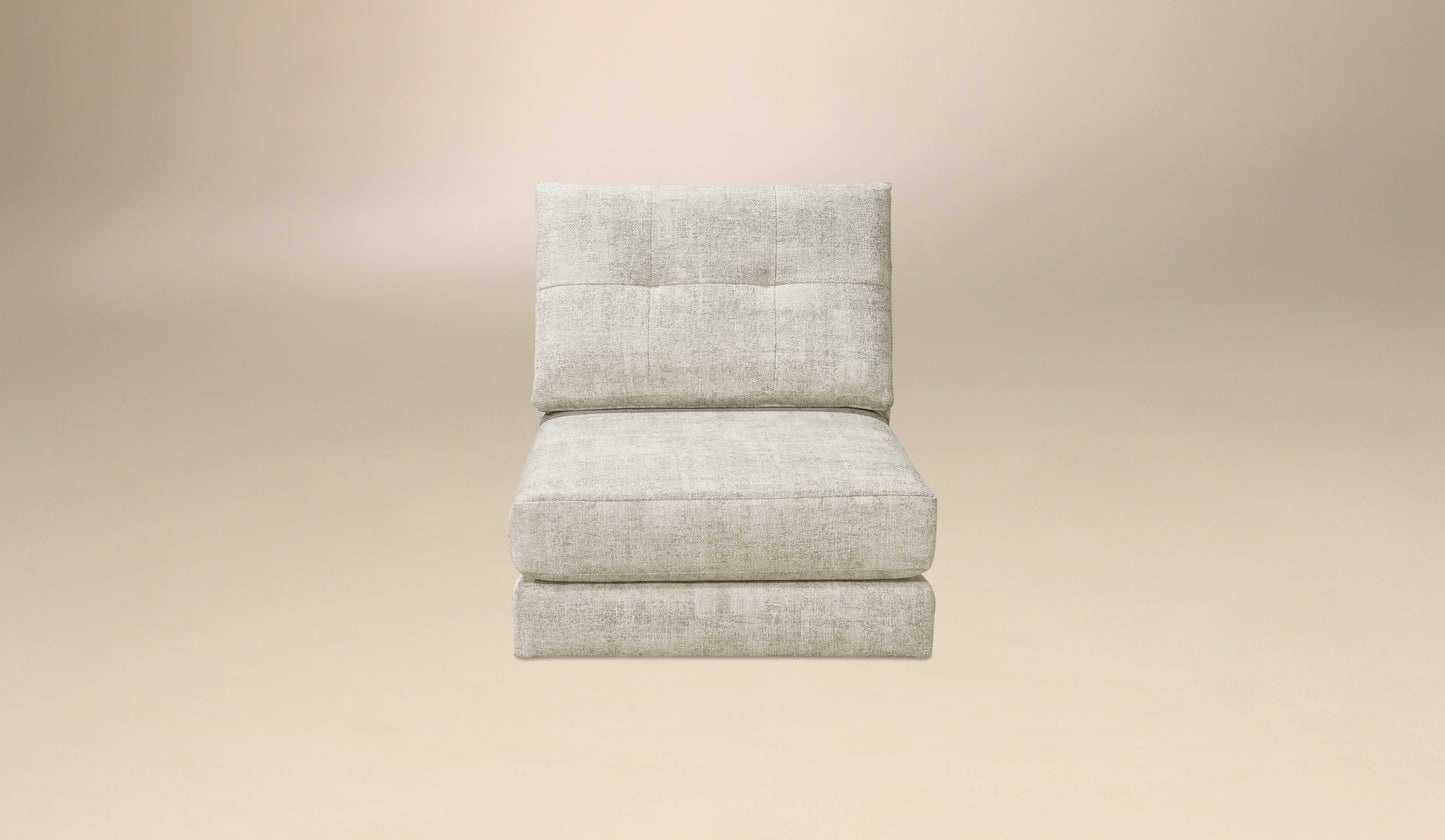 Serene 5-Seat Sectional Tear Drop Arm