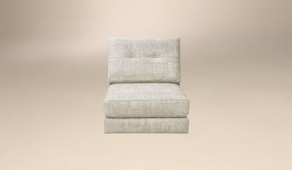 Serene 5-Seat Sectional Tear Drop Arm